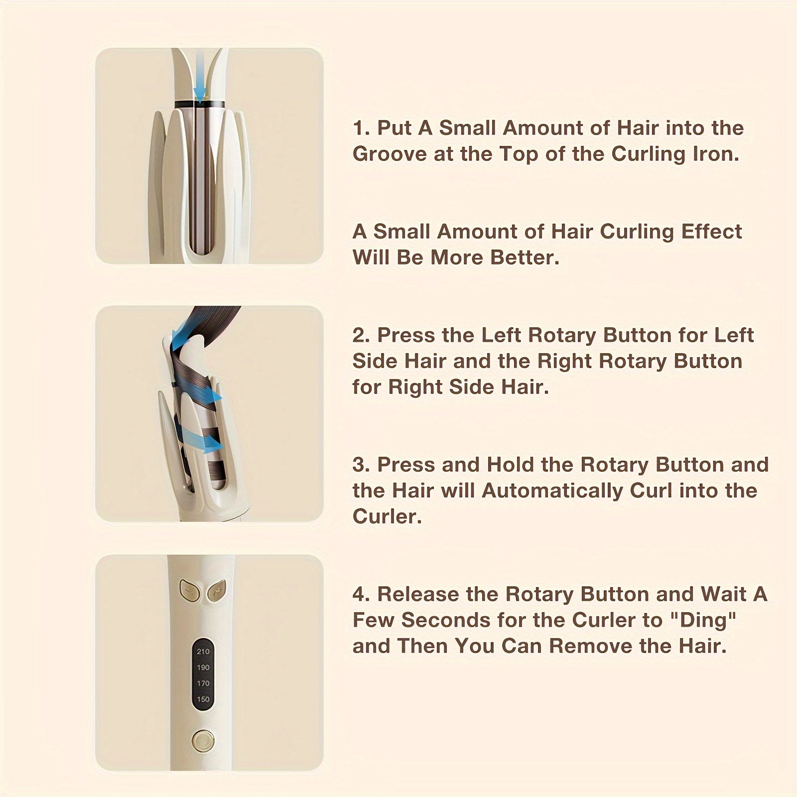 Automatic Hair Curling Iron